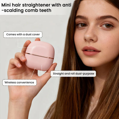 Wireless Hair Straightener Brush - NOVIA